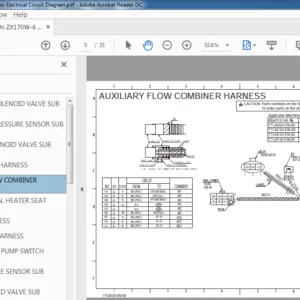 Hitachi ZX170W-6 Wheeled Excavator Electrical Circuit Diagram Manual - PDF DOWNLOAD