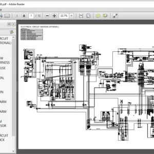 Hitachi ZX190LC-5B 190LCN-5B Excavator Electrical Circuit Diagram Manual - PDF DOWNLOAD