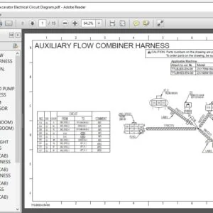Hitachi ZX190W-5A Wheeled Excavator Electrical Circuit Diagram Manual - PDF DOWNLOAD