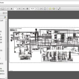 Hitachi ZX190W-5A Wheeled Excavator Electrical Circuit Diagram Manual - PDF DOWNLOAD