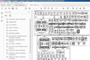 Hitachi ZX200-5A 200LC-5A 210H-5A 210LCH-5A Hydraulic Excavator ...