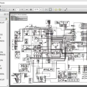Hitachi ZX200-5G 200LC-5G 210H-5G 210LCH-5G 210K-5G Excavator Electrical Circuit Diagram Manual - PDF DOWNLOAD