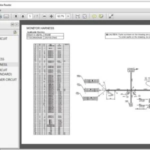 Hitachi ZX210LCN Hydraulic Circuit Diagram Manual - PDF Download
