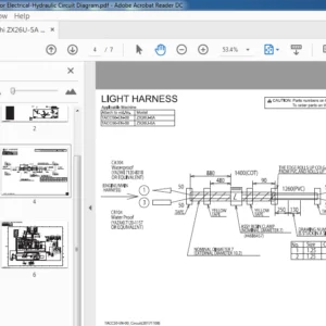 Hitachi ZX26U-5A Hydraulic Excavator Technical Manual - PDF DOWNLOAD