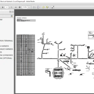 Hitachi ZX280-5G 280LC-5G Hydraulic Excavator Electrical-Hydraulic Circuit Diagram Manual - DOWNLOAD