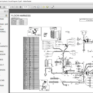 Hitachi ZX33U-5A Hydraulic Excavator Electrical Hydraulic Circuit Diagram Manual - PDF DOWNLOAD