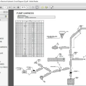 Hitachi ZX350LC-5B ZX350LCN-5B Hydraulic Electrical Circuit Diagram - PDF Download