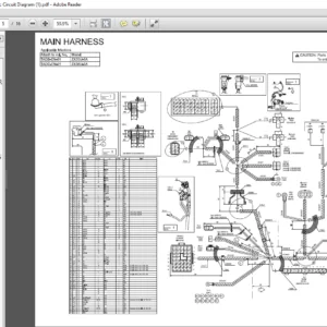 Hitachi ZX38U-5A Hydraulic Excavator Electrical-Hydraulic Circuit Diagram Manual - PDF DOWNLOAD