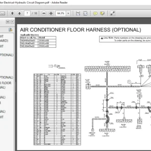 Hitachi ZX55U-5B Hydraulic Excavator Electrical-Hydraulic Circuit Diagram Manual - PDF DOWNLOAD