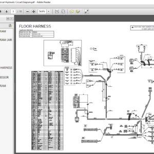 Hitachi ZX55USR-5A Hydraulic Excavator Electrical-Hydraulic Circuit Diagram Manual - PDF DOWNLOAD