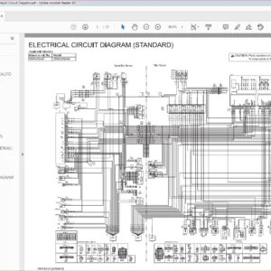 Hitachi ZX65USB-5A Hydraulic Excavator Electrical-Hydraulic Circuit Diagram Manual - PDF DOWNLOAD