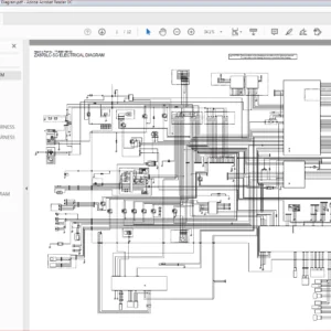 Hitachi ZX870LC-5G Hydraulic Excavator Electrical Circuit Diagram Manual - PDF DOWNLOAD