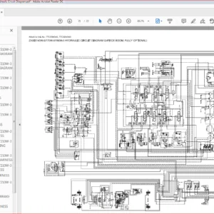 Hitachi Zaxis 140W-3 Hydraulic Excavator Electrical Hydraulic Circuit Diagram Manual - PDF DOWNLOAD