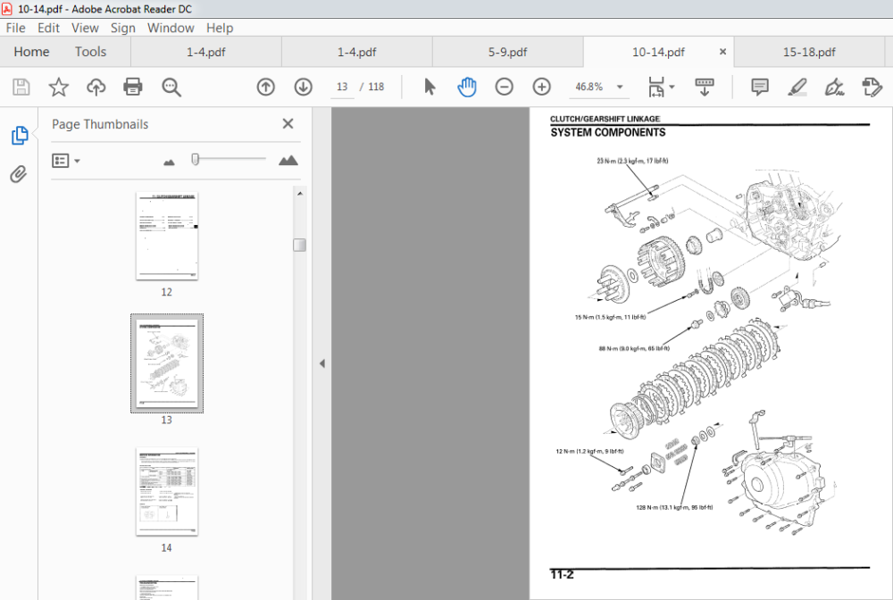 Honda NT 700V.VA Service Manual Part No. 62MEW00 - PDF DOWNLOAD ...