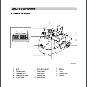 Hyundai Forklift Truck 15P-7.40T-7 Service Manual - PDF DOWNLOAD