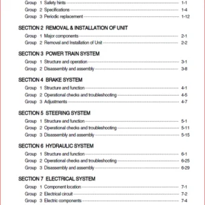 Hyundai Forklift Truck 2-25-30-35BH-9 Service Manual - PDF DOWNLOAD