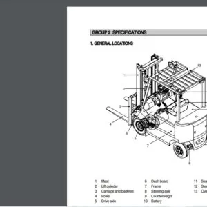 Hyundai Forklift Truck 20BH.25BH.30BH-7 Service Manual - PDF DOWNLOAD