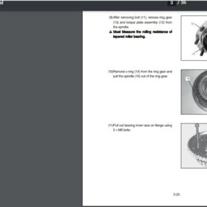 Hyundai Forklift Truck 35.40.45D-9,50DA-9 Service Manual - PDF DOWNLOAD