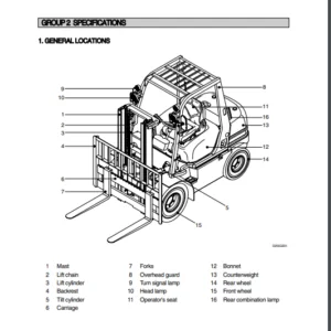 Hyundai Forklift Truck HDF20.25.30-5 Service Manual - PDF DOWNLOAD