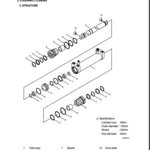 Hyundai Forklift Truck HDF50.70-3 Service Manual - PDF DOWNLOAD