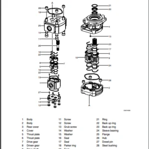 Hyundai Forklift Truck HDF50.70-7S Service Manual - PDF DOWNLOAD