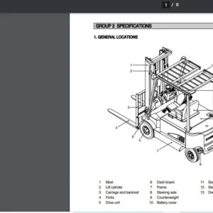 Hyundai Forklift Truck 20.25.30.32BC-7 Service Manual - PDF DOWNLOAD