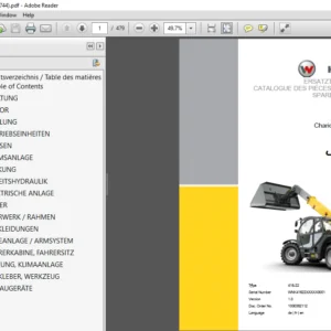 Kramer Telehandler 4407 Spare Parts List Manual - PDF DOWNLOAD