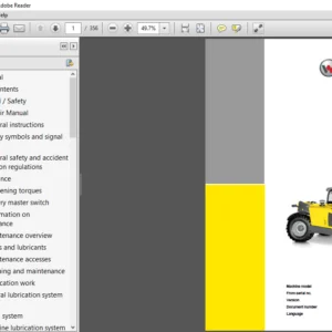 Kramer Telehandler 5509 Service Repair Manual - PDF DOWNLOAD