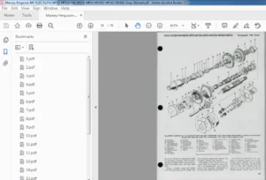 Massey Ferguson Mf To35 To35d Mf35 Mf35d F40 Mh50 Mf50 Mhf202 Mf202 Mf204 Shop Manual - PDF DOWNLOAD