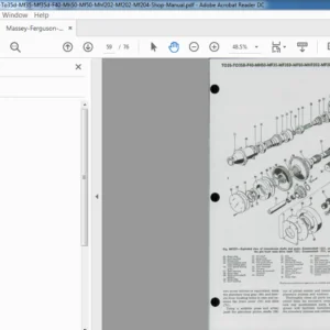 Massey Ferguson Mf To35 To35d Mf35 Mf35d F40 Mh50 Mf50 Mhf202 Mf202 Mf204 Shop Manual - PDF DOWNLOAD