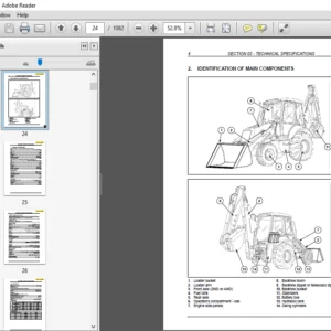 New Holland Backhoe Loader LB90.B LB95.B LB110.B LB115.B Service Repair Manual - PDF DOWNLOAD