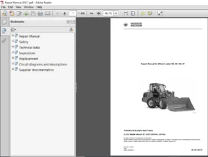 Wacker Neuson Wheel Loader WL 55 WL 57 Service Repair Manual -  PDF DOWNLOAD
