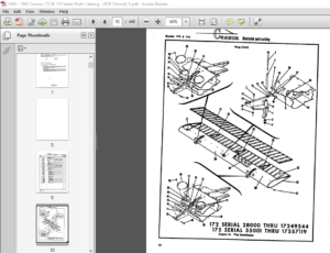 1956 - 1962 Cessna 172 & 175 Series Parts Catalog Manual - PDF DOWNLOAD ...