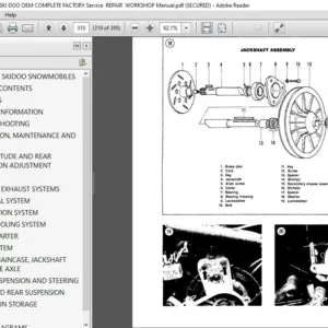 1985-1989 Ski Doo Snowmobiles Factory Service Repair Manual - PDF DOWNLOAD
