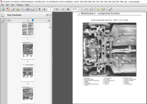1988-1998 Peugeot 205 Service Manual - PDF DOWNLOAD