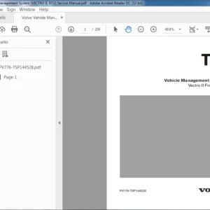 1998 Volvo TSI Vehicle Management System Manual - PDF DOWNLOAD