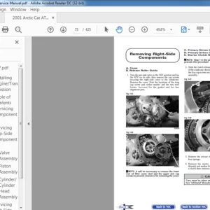 2001 Arctic Cat ATV Service Manual - PDF DOWNLOAD