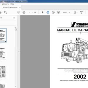 2002 Schwing America Manual De Capacitacion - PDF DOWNLOAD