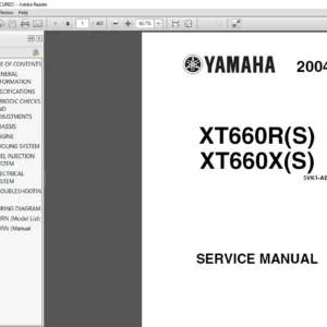 2004 Yamaha XT660R(s) XT660X(s) Service Manual - PDF DOWNLOAD