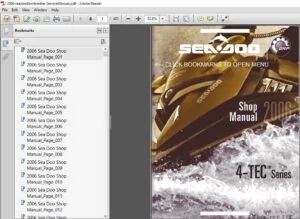 2006 seadoo Bombardier Service Manual - PDF DOWNLOAD