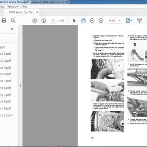 2008 Arctic Cat DVX 400 ATV Service Manual - PDF DOWNLOAD