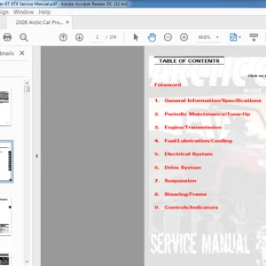2008 Arctic Cat Prowler XT XTX Service Manual - PDF DOWNLOAD