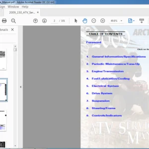 2009 Arctic Cat ATV 150 Service Manual - PDF DOWNLOAD