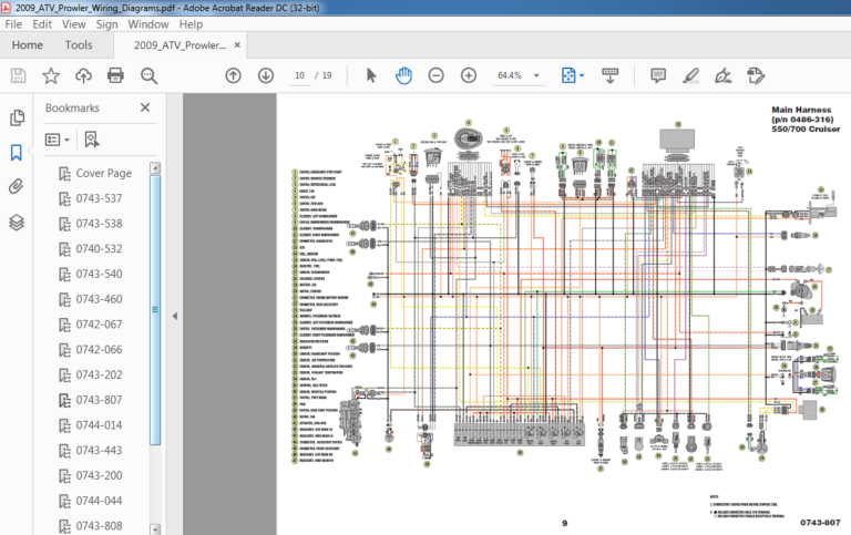 2009 Arctic Cat ATV Wiring Diagrams Manual - PDF DOWNLOAD