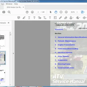 2010 Arctic Cat 450 ATV Service Manual - PDF DOWNLOAD