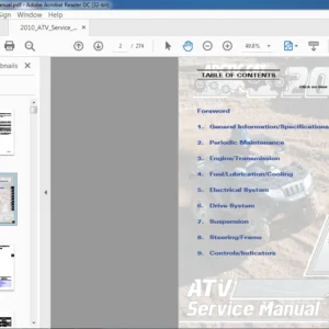 2010 Arctic Cat ATV Service Manual - PDF DOWNLOAD