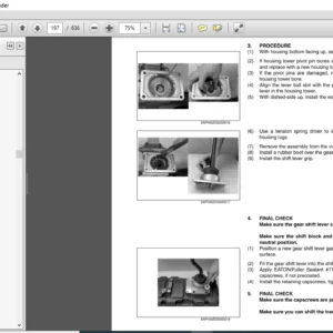 2010 HINO TRUCK 145 165 185 238 258LP 268 338 J05D TF J08E TV  WORKSHOP MANUAL - PDF DOWNLOAD