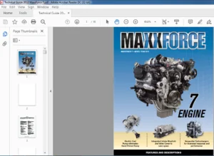 2010 MaxxForce 7 Engine Technical Guide Manual - PDF DOWNLOAD