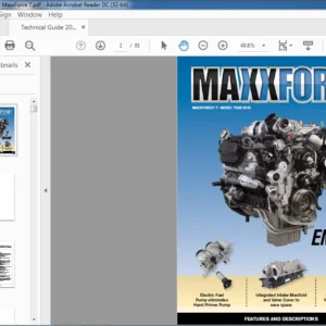2010 MaxxForce 7 Engine Technical Guide Manual - PDF DOWNLOAD