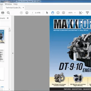 2010 MaxxForce DT 9.10 Engine Technical Guide Manual - PDF DOWNLOAD